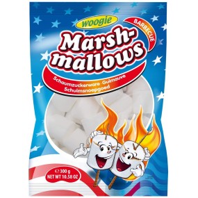 Marshmallow Barbecue 300g WOOGIE