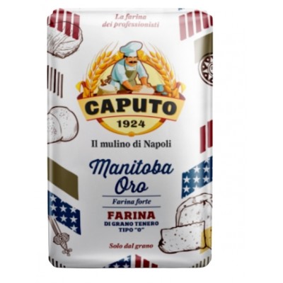 Farina Tipo "0" di Grano Tenero Manitoba Oro 1kg CAPUTO